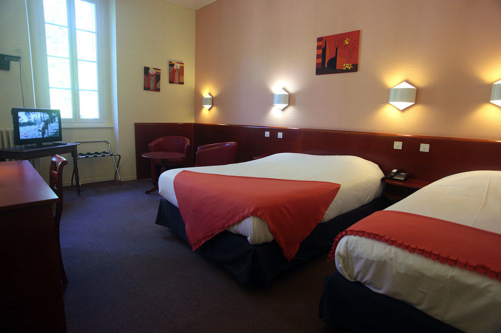 Logis Hotel Restaurant Des Thermes Lamalou-les-Bains Esterno foto